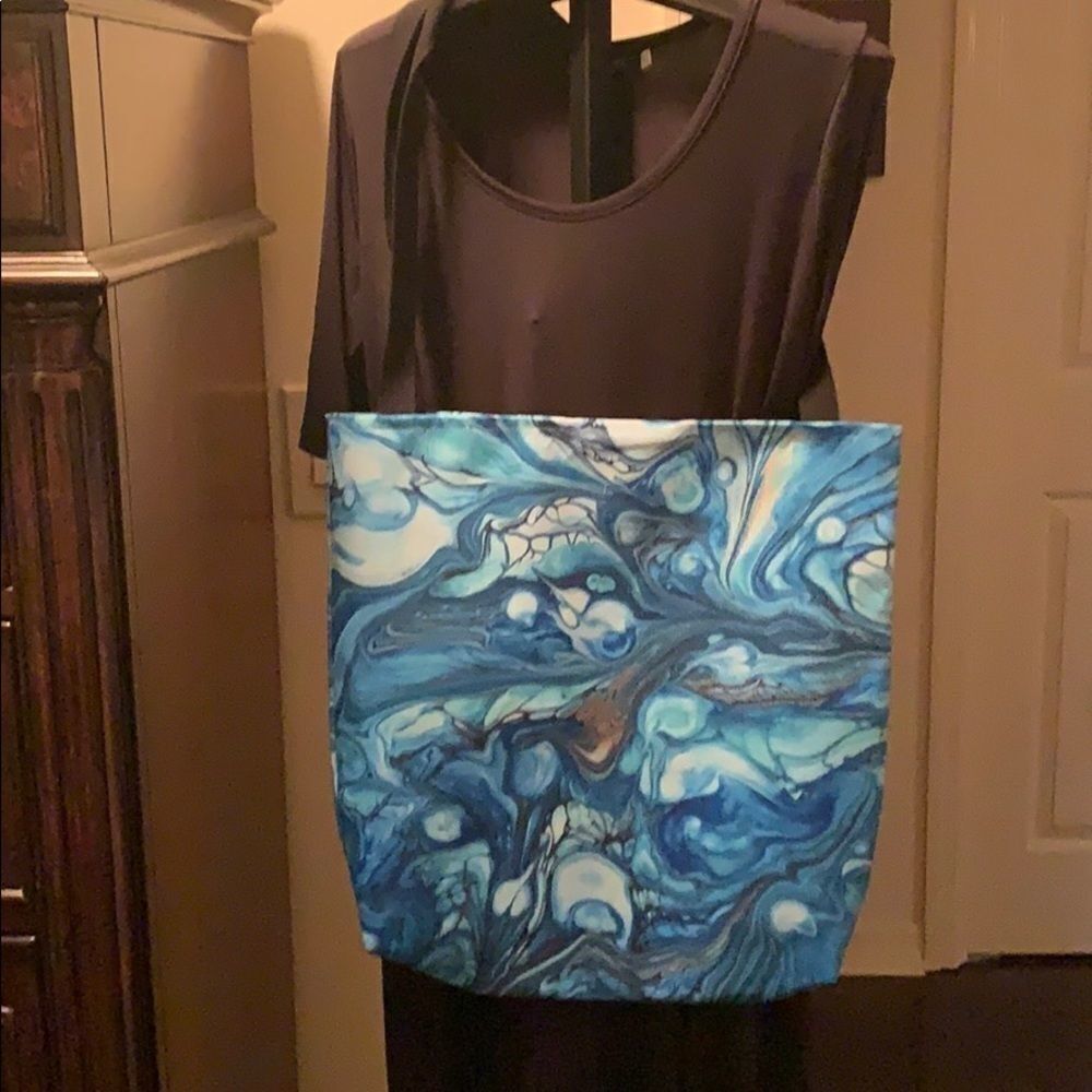 ORIGINAL ART TOTE BAG - Picture 3 of 4